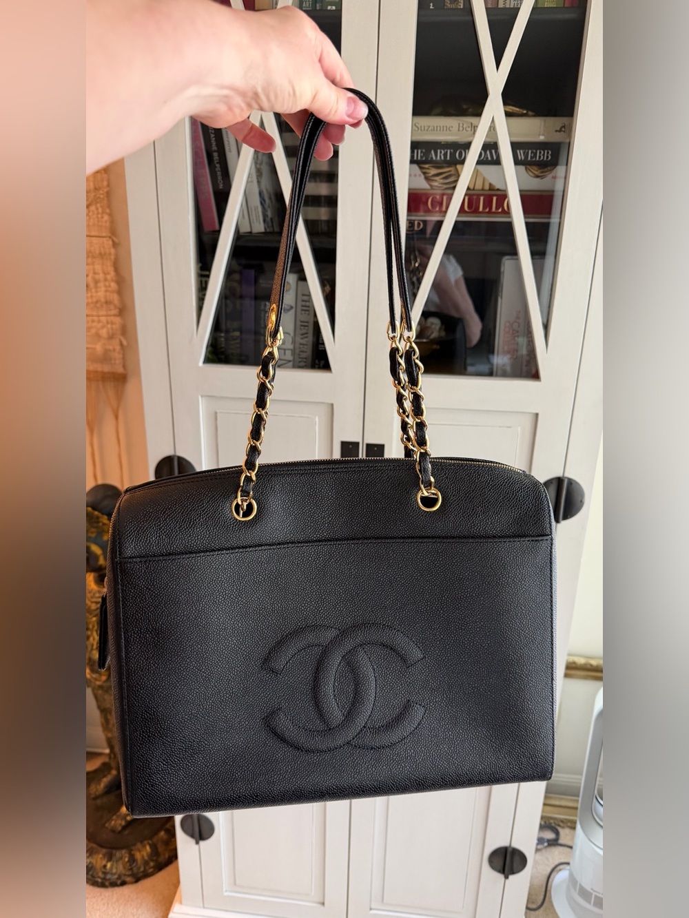 Vintage Chanel Black Bag